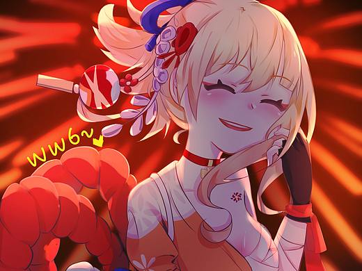 宵宮（個(gè)人主頁(yè)-ZNTUyNzYwNTY=） - 藝術(shù)插畫(huà) - 站酷設(shè)計(jì)師歪歪六原創(chuàng)素材 - 站酷ZCOOL