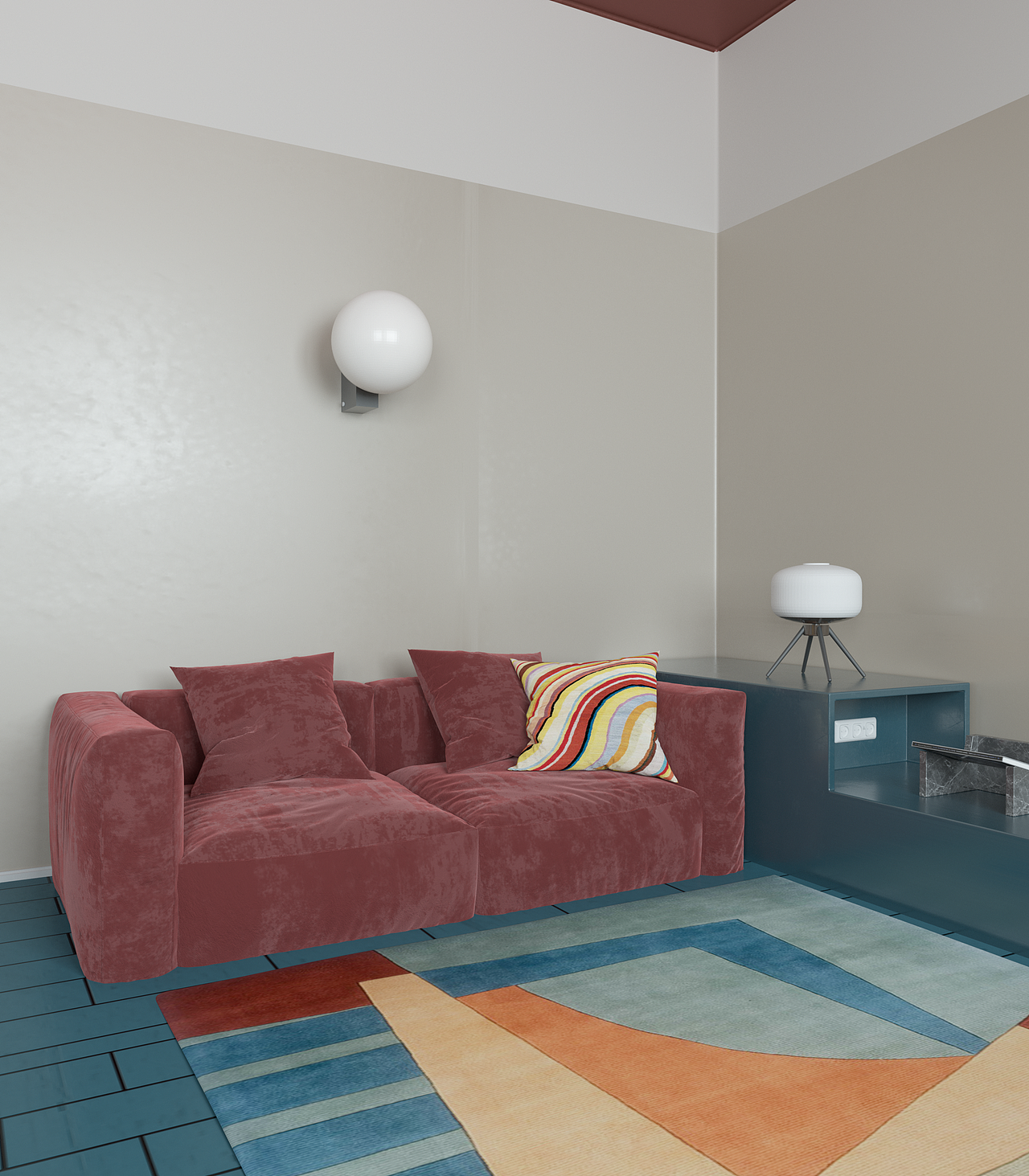 c4d + octance 渲染室內(nèi)空間（圖ZMjM3Mzc0NTY0） - 建筑/空間 - 站酷設(shè)計師效果圖制作XFind原創(chuàng)素材 - 站酷ZCOOL