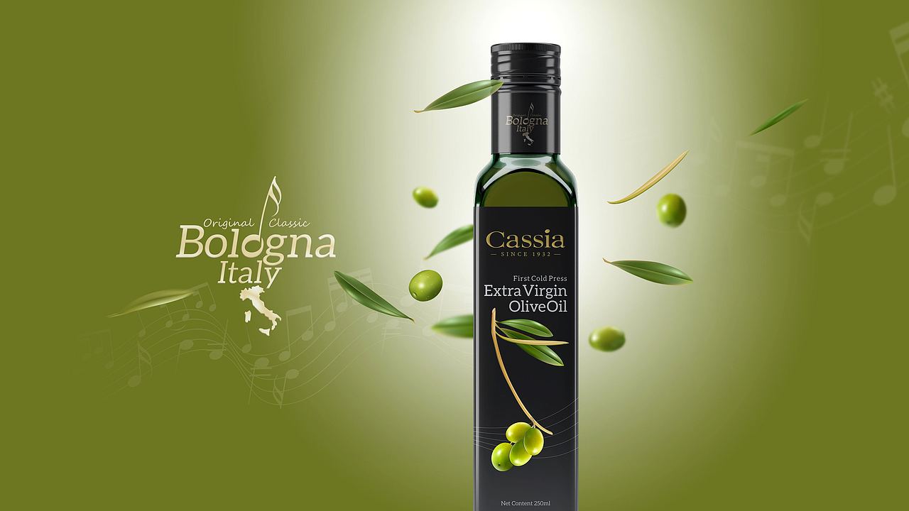 橄榄油包装设计:产地经典