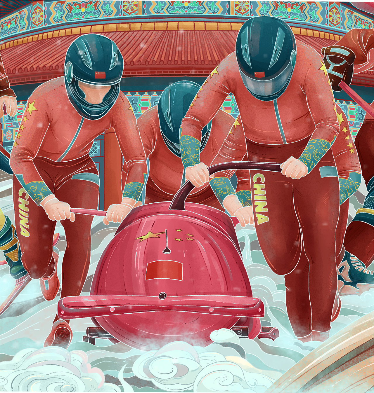 冬梦|插画|商业插画|司徒罗杰 - 原创作品 - 站酷 (zcool)