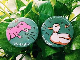 樂隊周邊設(shè)計 卡通插畫