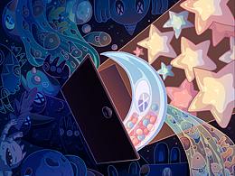 快看！星星！