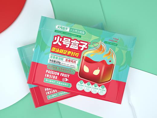 尚智×火号 | 无骨凤爪系列包装设计