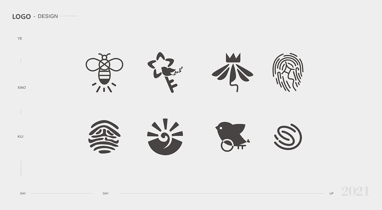 整理2021年的一些logo（图ZMjg1NjgyOTgw） - Logo - 站酷设计师叶小葵00原创素材 - 站酷ZCOOL