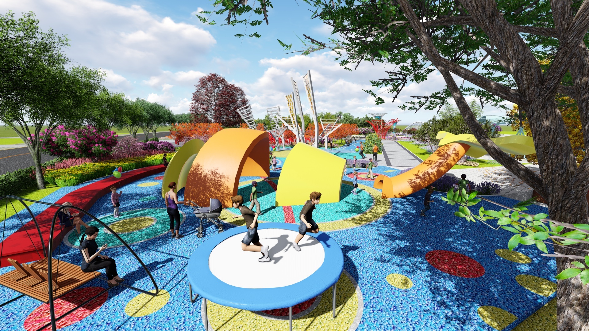 滨水公园景观设计lu|三维|建筑/空间|大崎景观设计