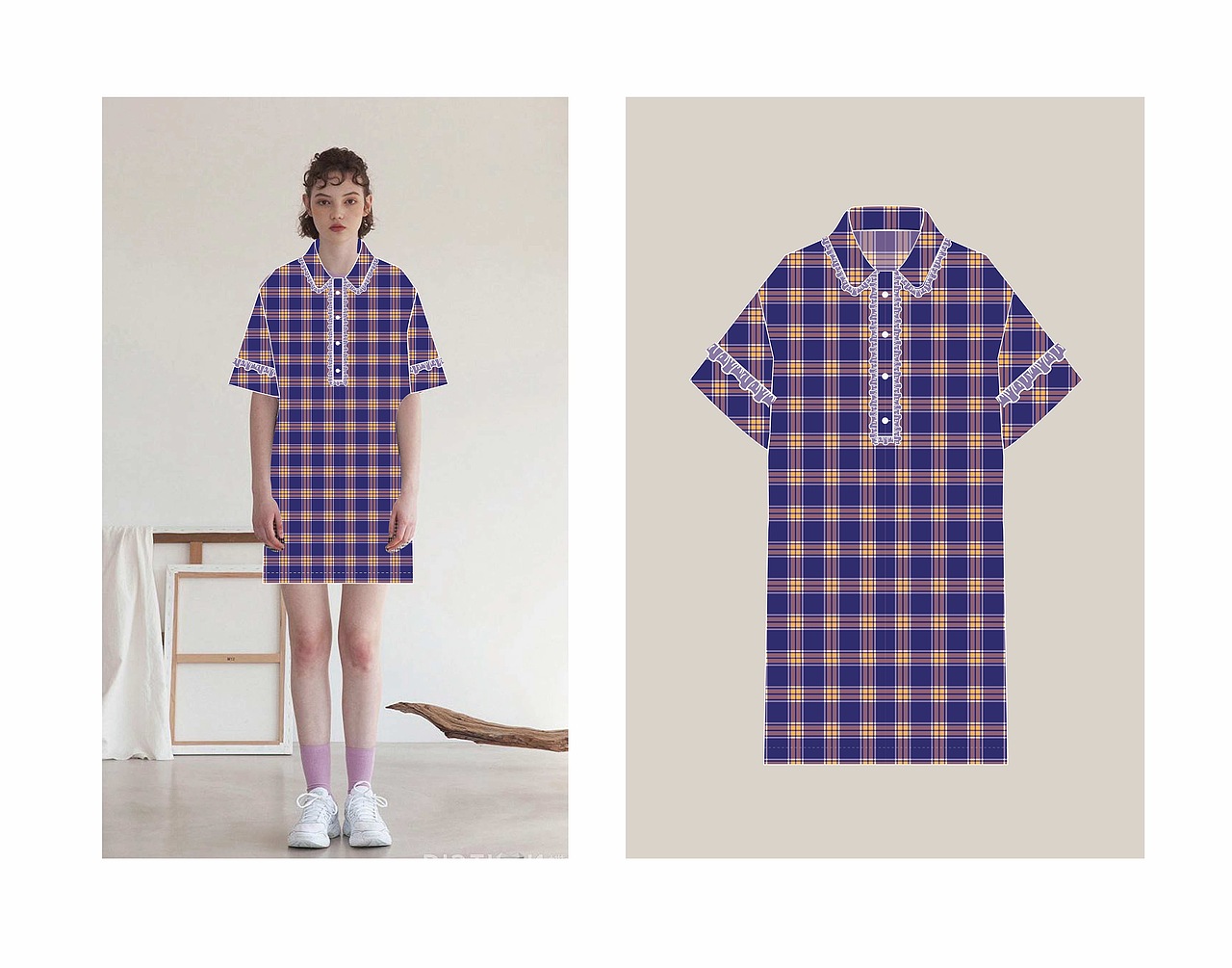 简约文字女装设计款式图（图ZMTI5ODcwNjI0） - 休闲/流行服饰 - 站酷设计师Iriscn原创素材 - 站酷ZCOOL