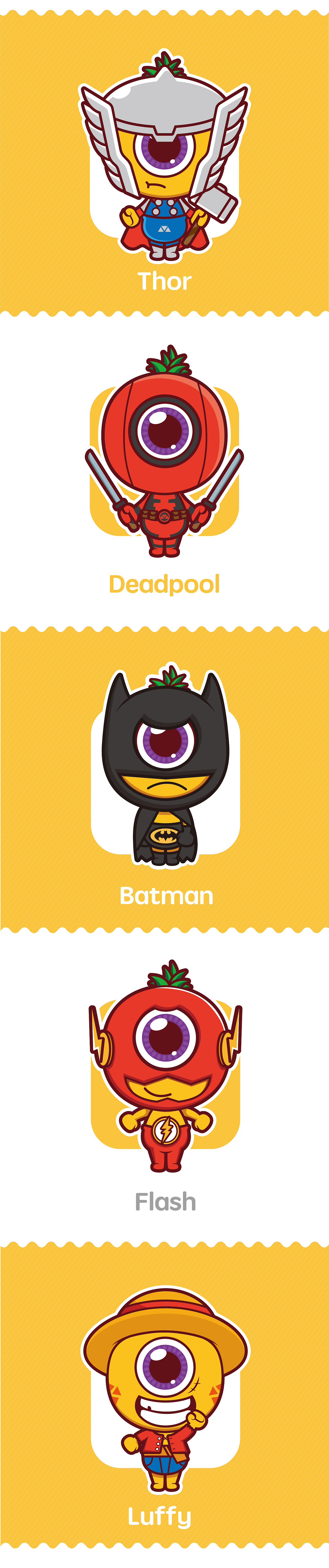 菠菠卡通设计（图ZMTMzOTc1MzMy） - IP形象 - 站酷设计师酷酷迪01原创素材 - 站酷ZCOOL