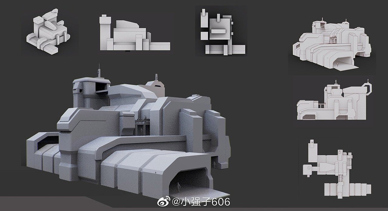 网络课学生作业 blender/zbrush（图ZMjAwMTA0Mzg0） - 人物/生物 - 站酷设计师小强子606原创素材 - 站酷ZCOOL