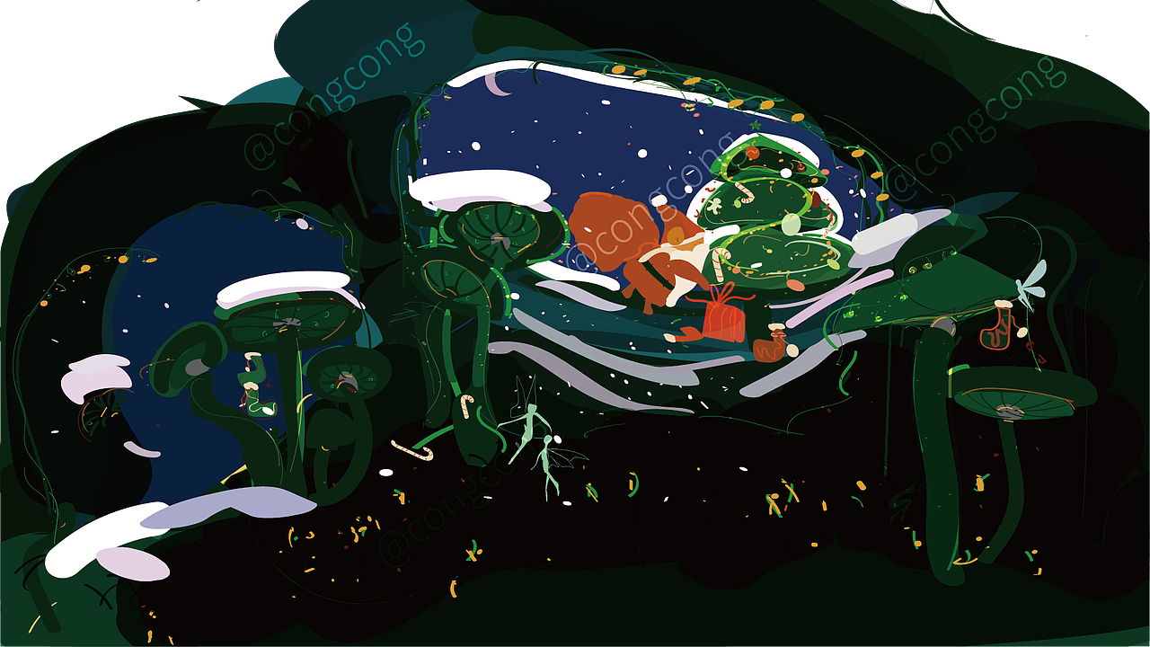 精灵鼠的世界-插画