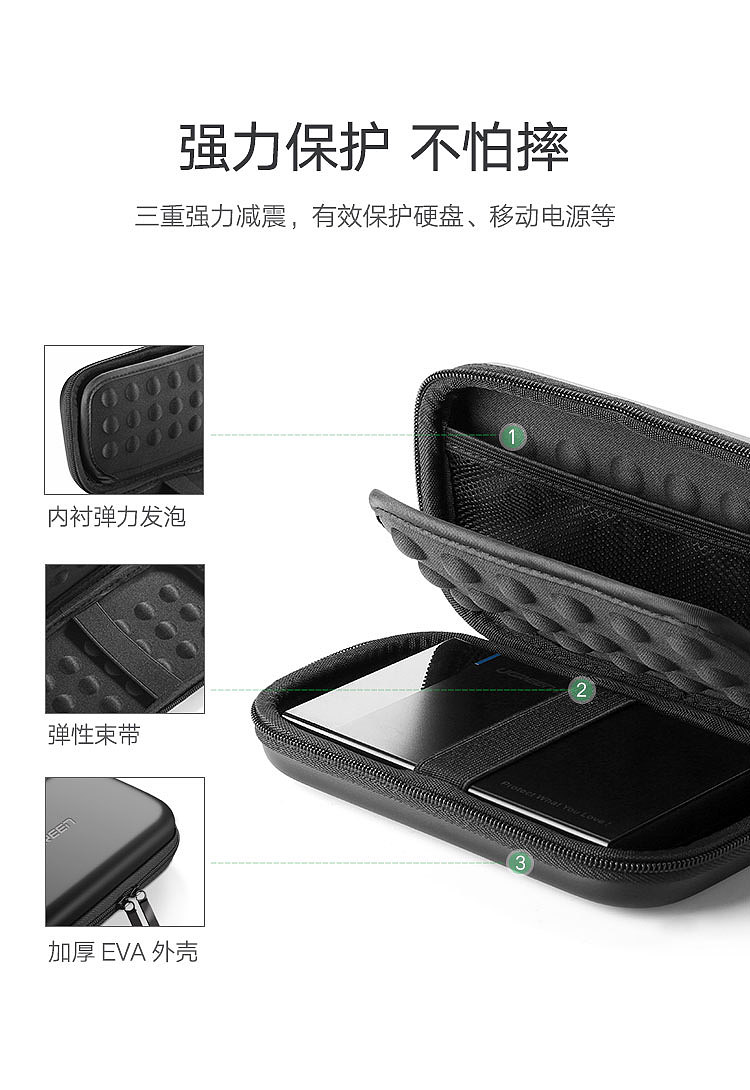 硬盘 移动电源收纳盒