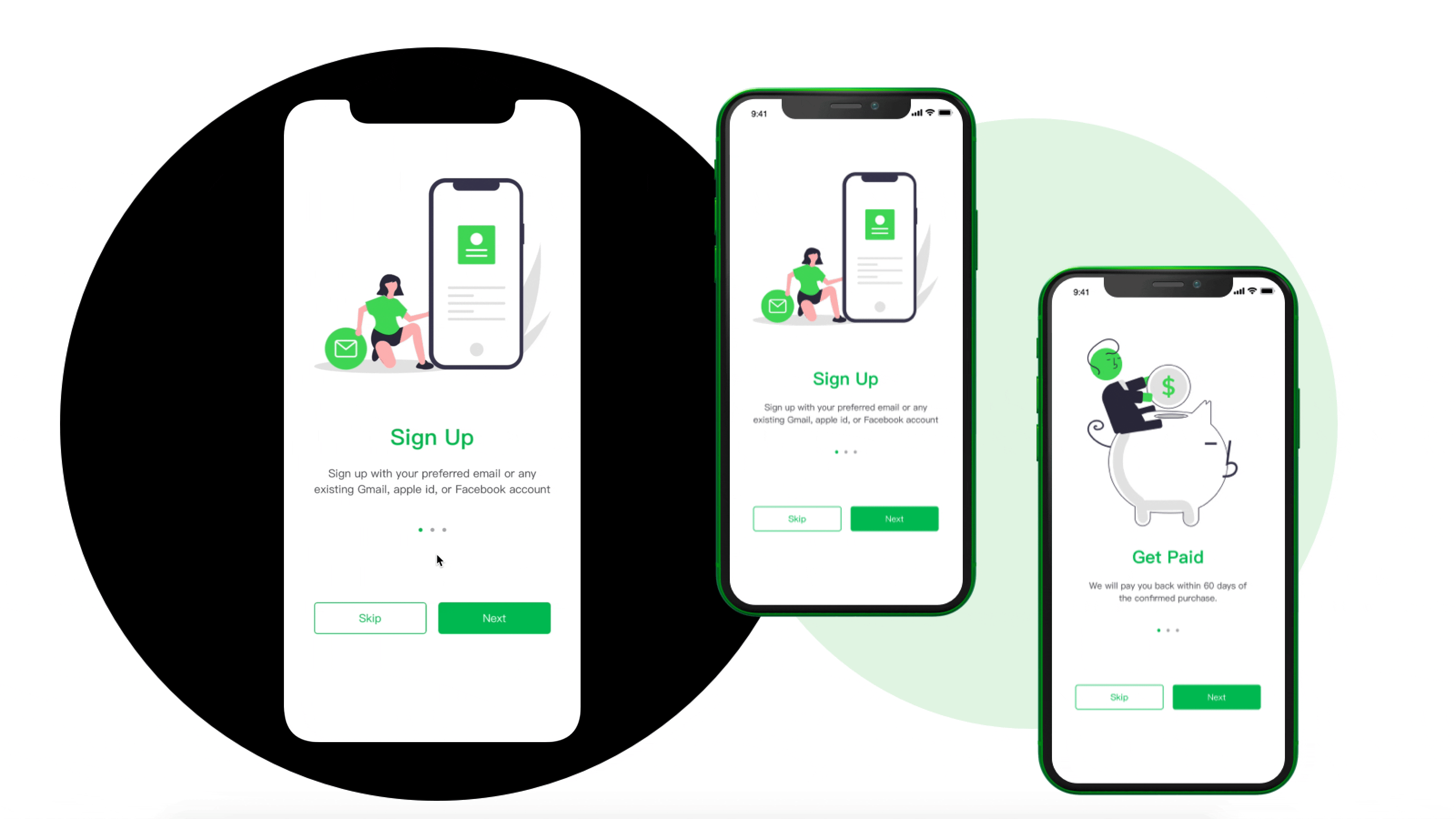 【APP软件】Rebates跨境电商返利平台UI设计(图ZMjQ4OTk4NTcy) - APP界面 - 站酷设计师CC小酷原创素材 - 站酷ZCOOL