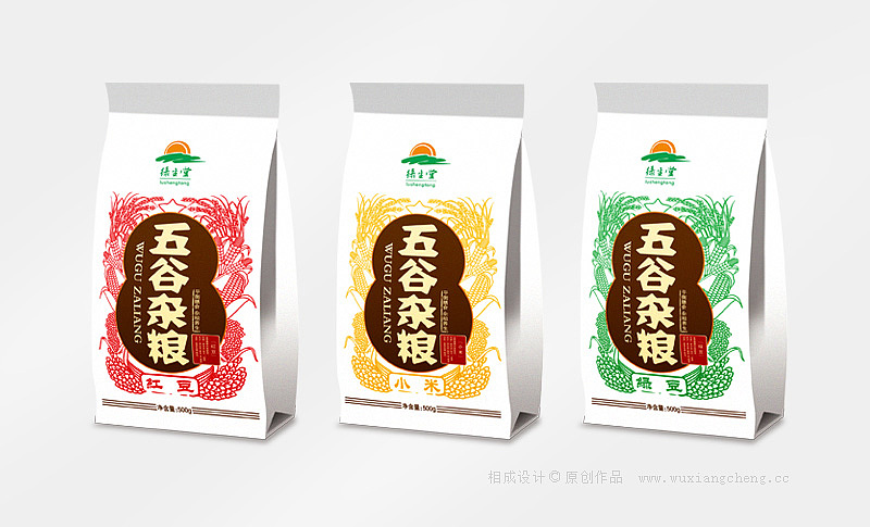 五谷杂粮品牌包装设计——相成品牌原创(图ZMjIwNTkzNDQ=) - 包装 - 站酷设计师北斗设计原创素材 - 站酷ZCOOL