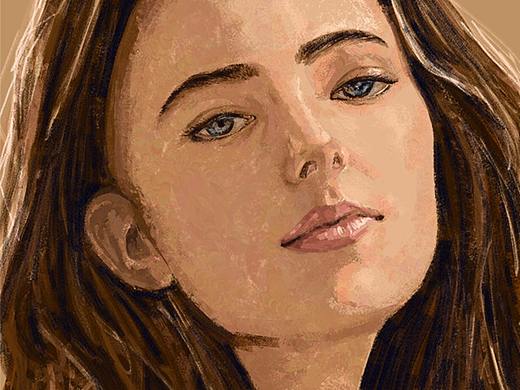 板绘人物插画