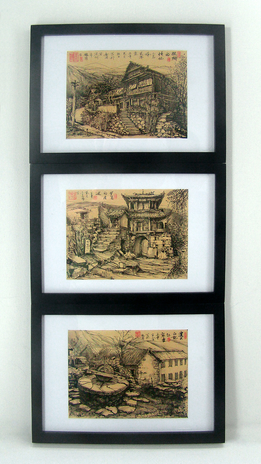 风景速写，钢笔画，钢笔速写创作（图ZMjQ1ODIyNzY=） - 绘画 - 站酷设计师艺帮设计原创素材 - 站酷ZCOOL