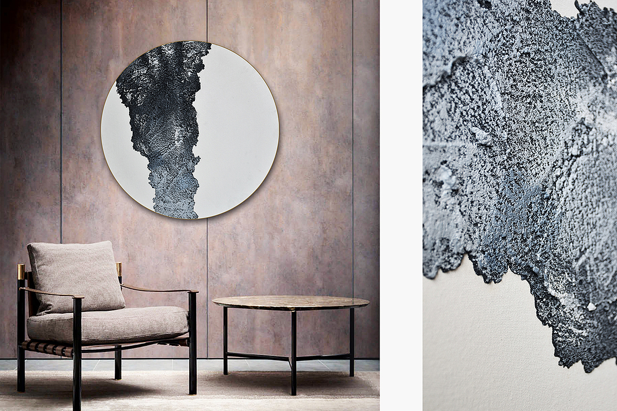 现代实物装置画