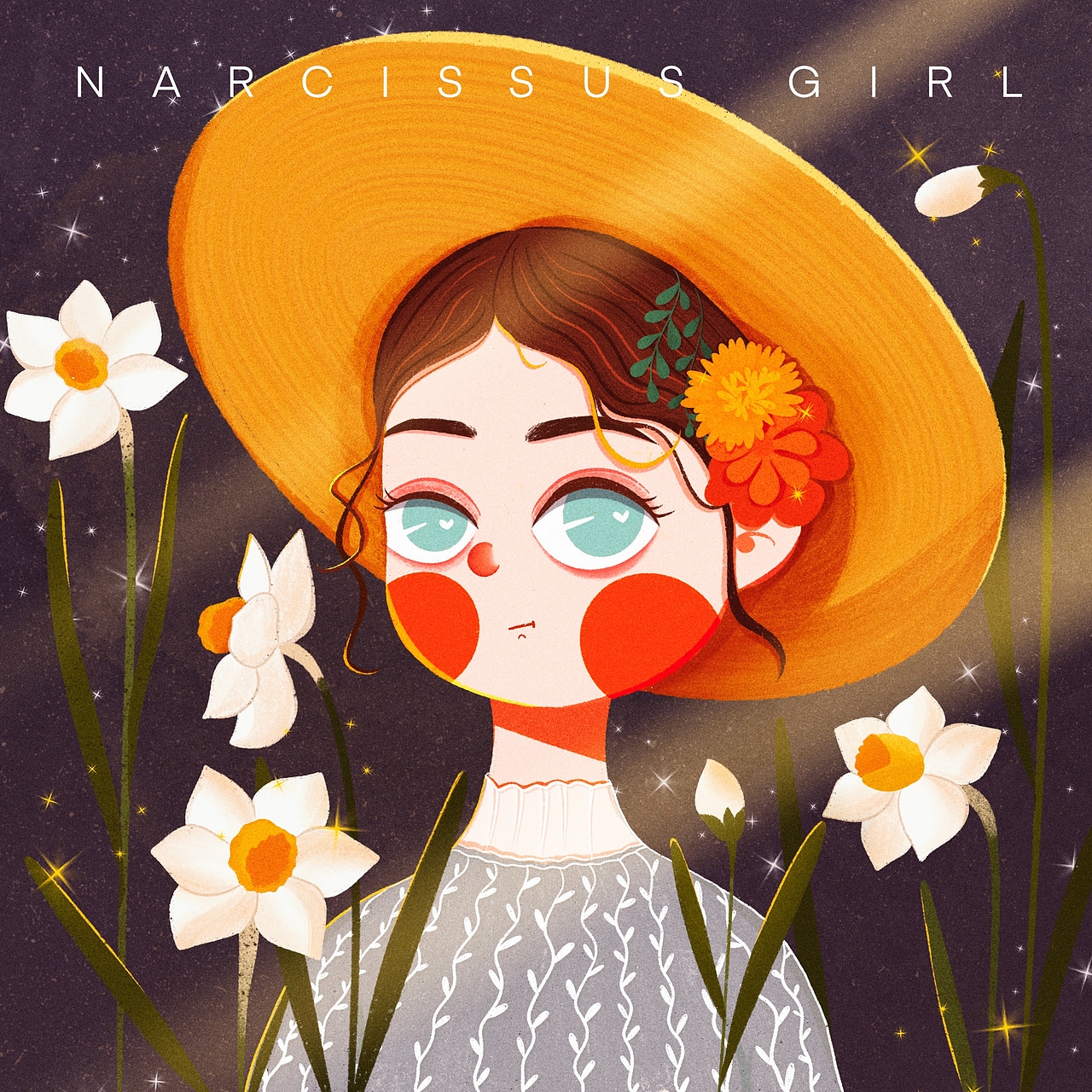 插画头像-女生头像-复古头像（图ZMjI3NTg0NTA4） - 商业插画 - 站酷设计师Mzx木子心原创素材 - 站酷ZCOOL