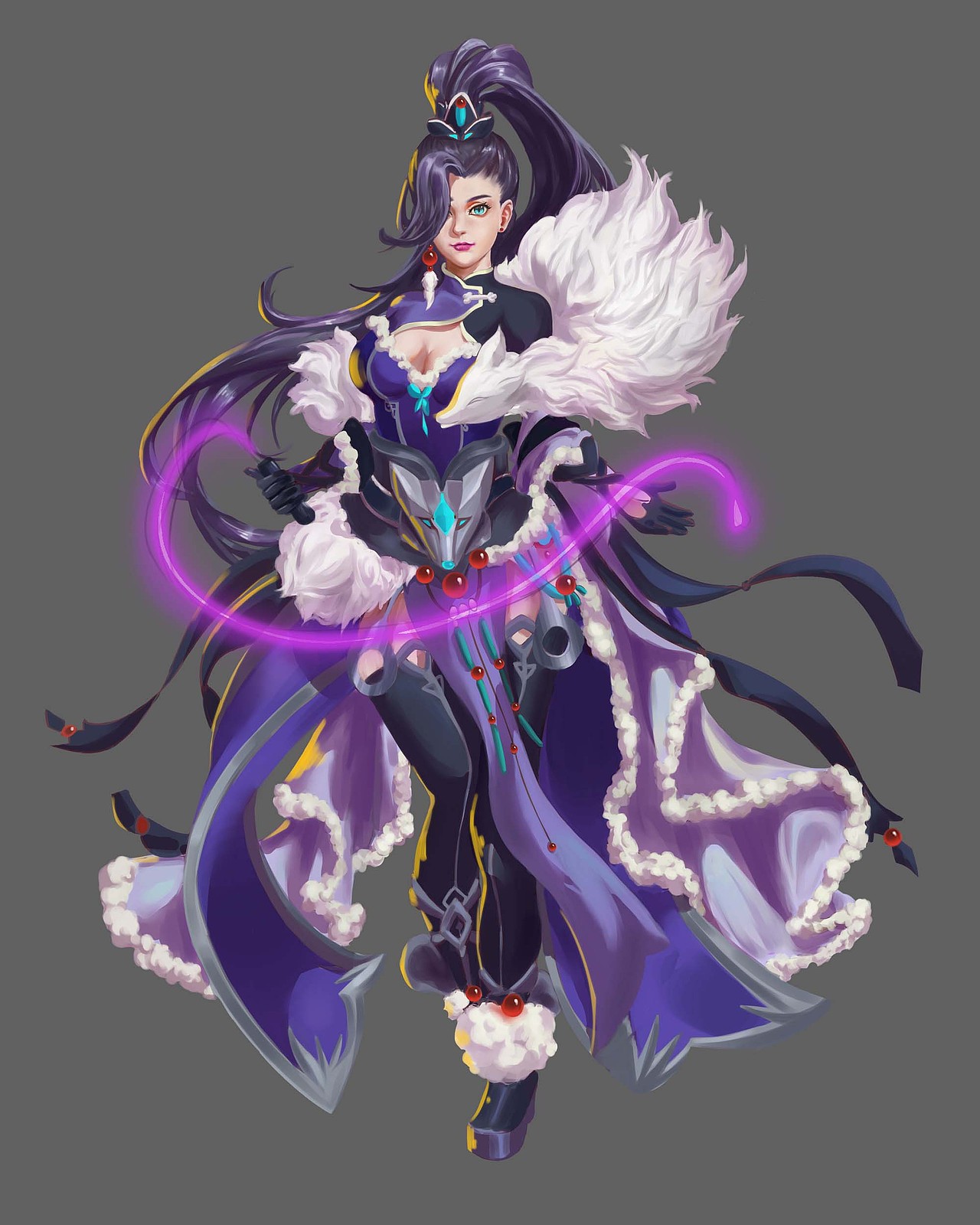 设计类写实风角色设计8张