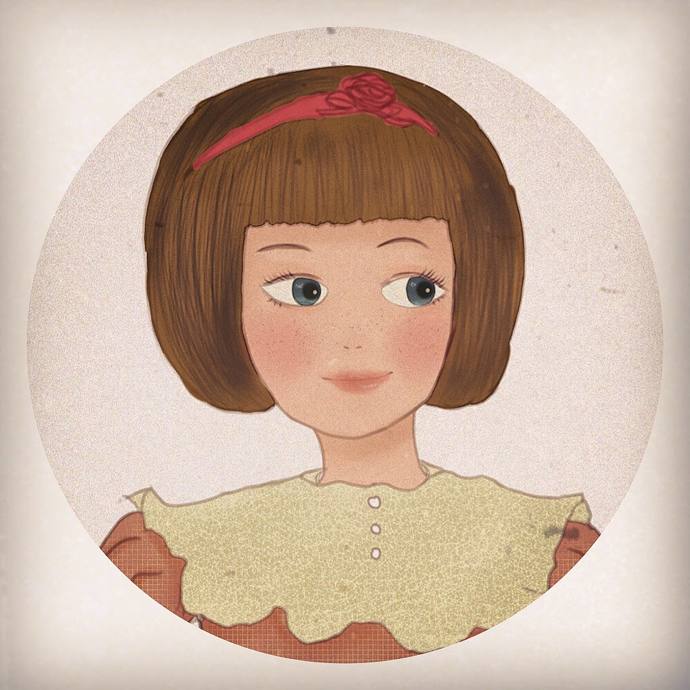 复古布娃娃|插画|商业插画|南拳慕斯_原创作品-站酷zcool