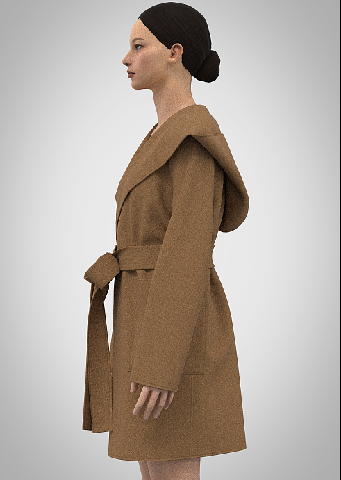 3D×双面呢表现×大女人风格（图ZMjY0MzMyNzI4） - 休闲/流行服饰 - 站酷设计师A_studio原创素材 - 站酷ZCOOL