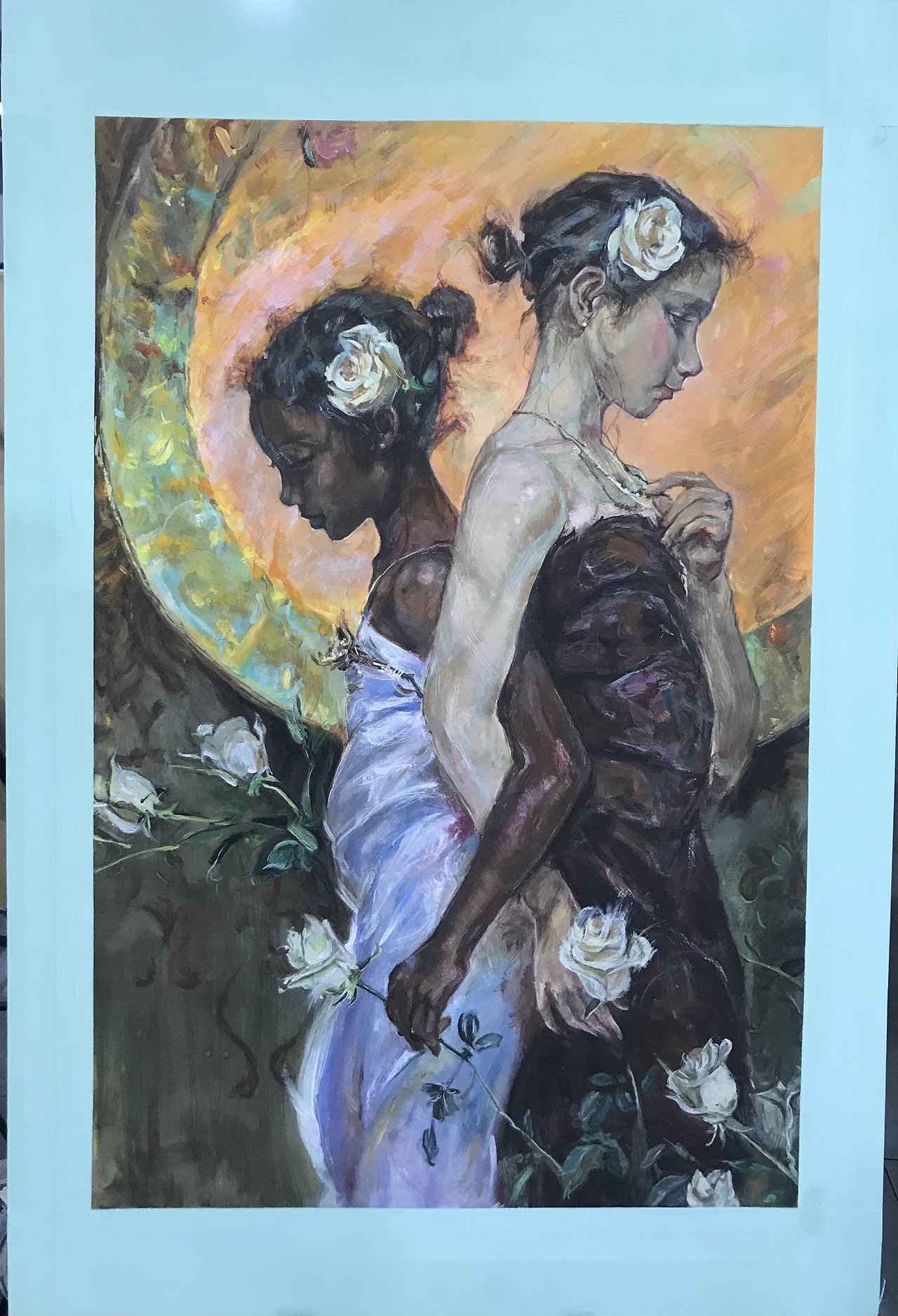 临摹美国画家Daniel Gerhartz