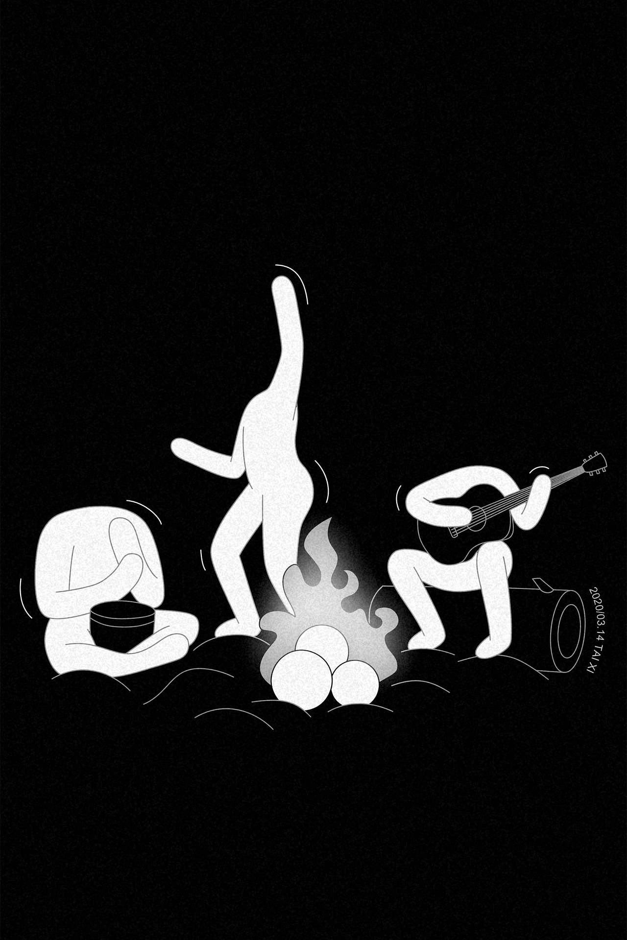 日常插画03~04（图ZMjA4ODU3NTMy） - 概念设定 - 站酷设计师太西原创素材 - 站酷ZCOOL