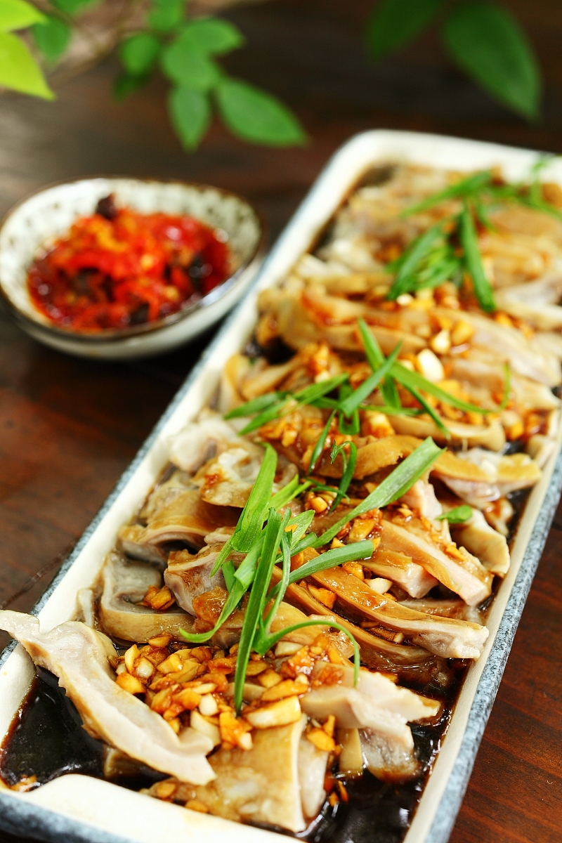 菜男凉拌猪脆肚炎炎夏日的开胃大菜