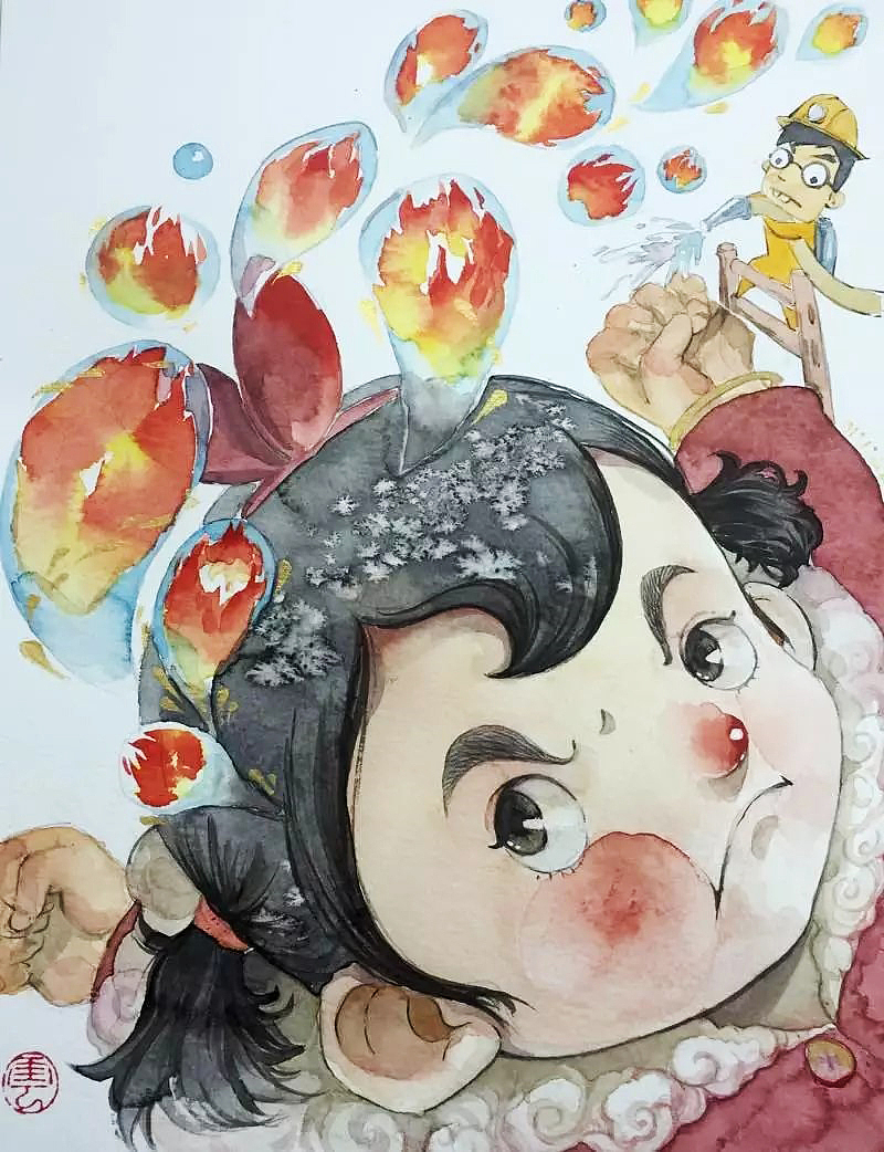 云朵成长记（图ZODA3NTkwNjA=） - 儿童插画 - 站酷设计师COOL稻草人原创素材 - 站酷ZCOOL