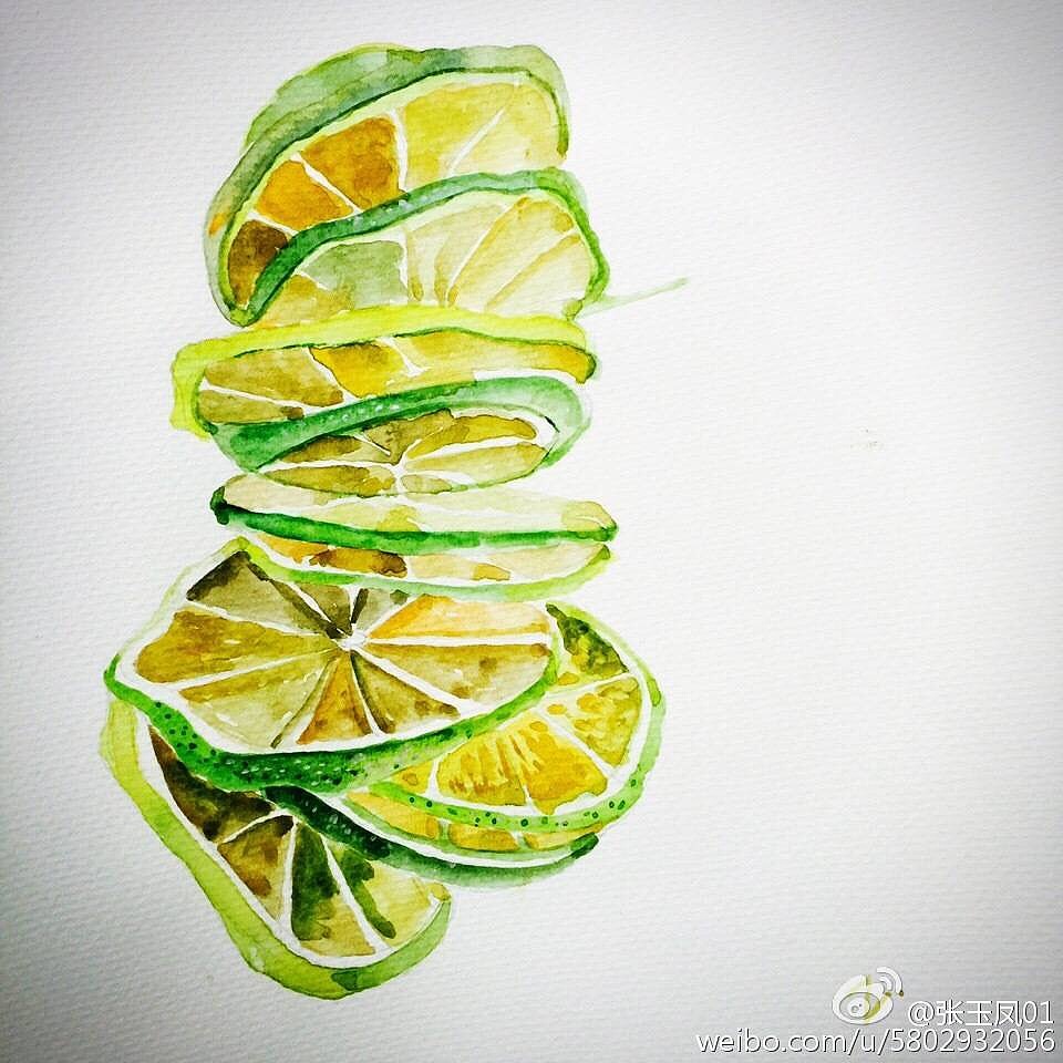 0 青岛  |  设计爱好者 干青柠檬片的苦涩 原创  -  纯艺术  -  绘画