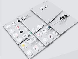 手机主题设计——孤岛