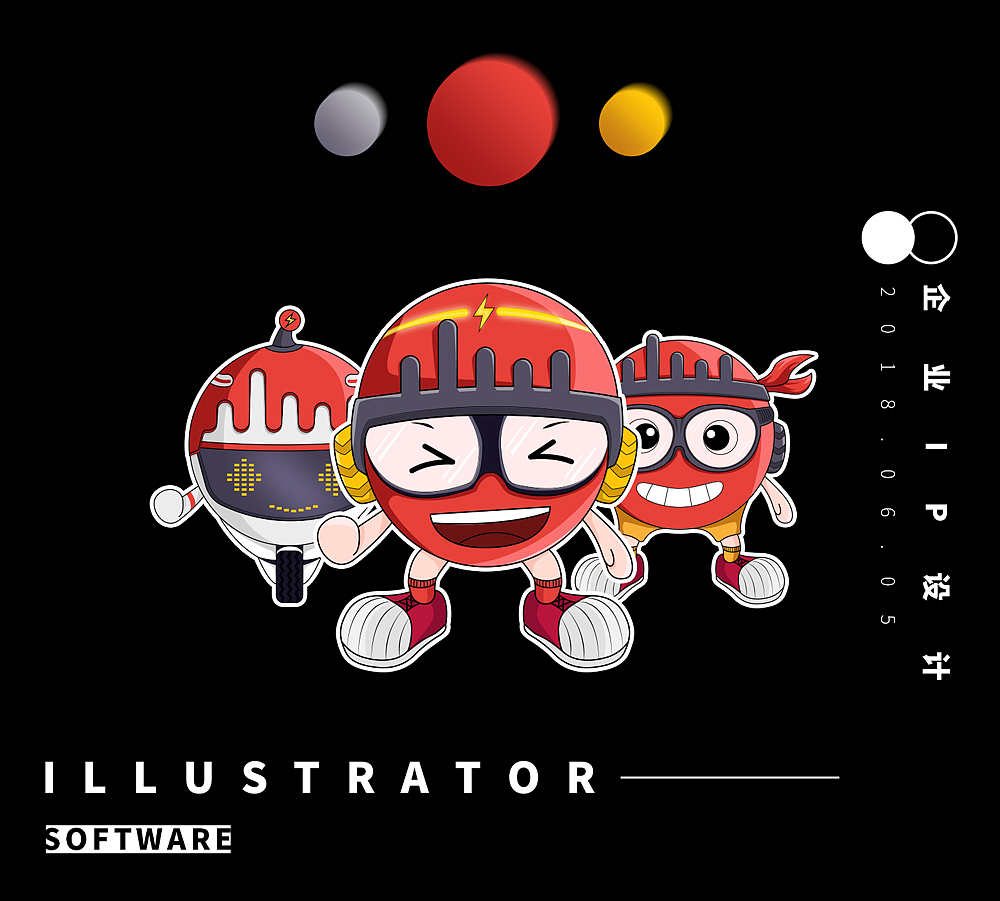 2018年-2019（上）作品集-插画-网页UI-展会（图ZMTc1MjcxODIw） - 其他平面 - 站酷设计师中国Huluwa原创素材 - 站酷ZCOOL