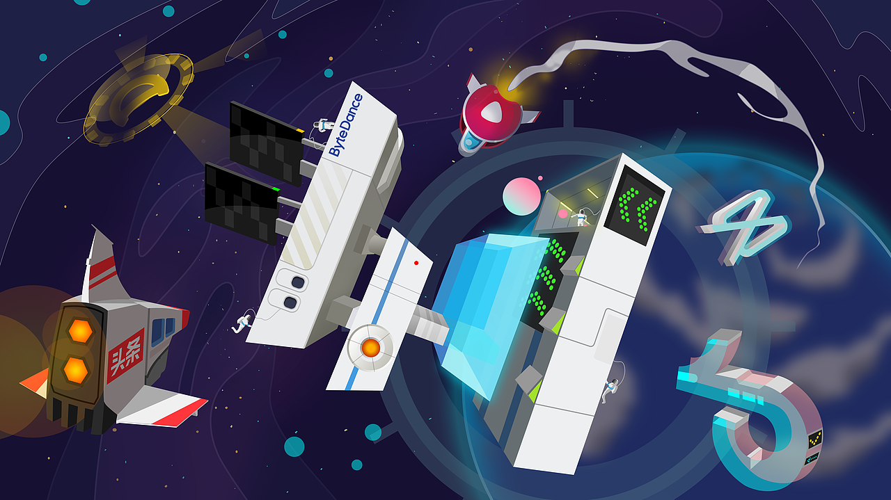 宇宙是人类的未来,空间站则是人类迈向未来的支点,愿bytedance像空间