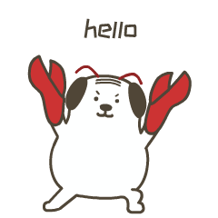 秃秃狗之美食之旅表情包