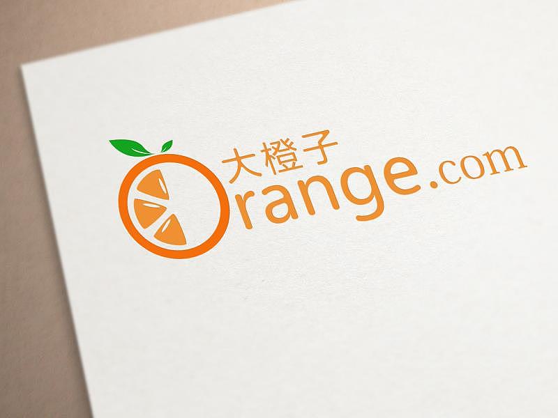 橙子网页logo