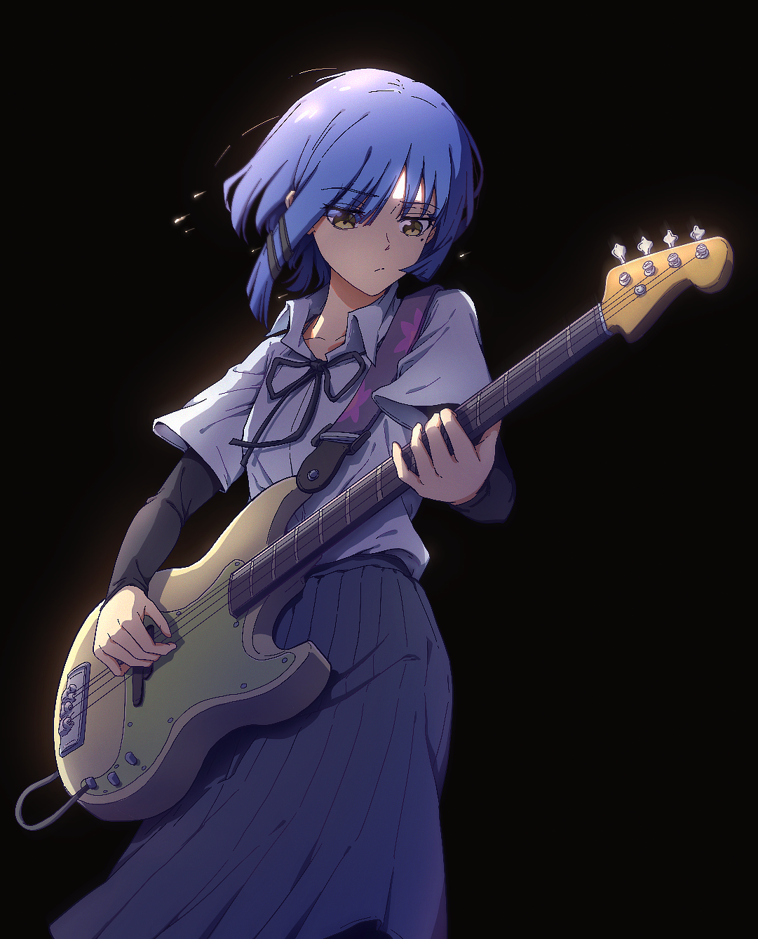 《孤独摇滚》山田凉 动漫插画（图ZMzQ3MjA5NTY0） - 创作习作 - 站酷设计师溜才leeucy原创素材 - 站酷ZCOOL