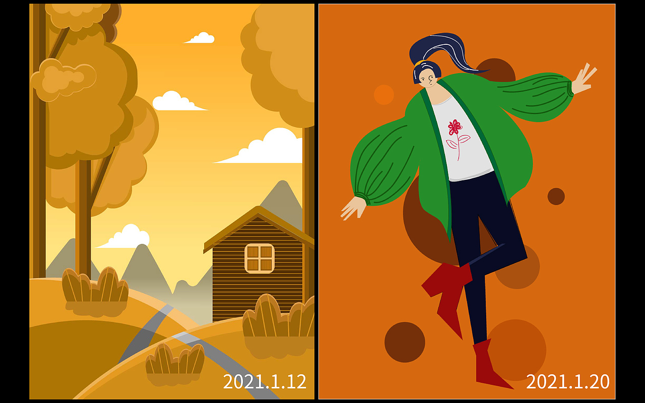 插画——临摹练习（图ZMjQzMTQyNTE2） - 艺术插画 - 站酷设计师瓶子大大_原创素材 - 站酷ZCOOL