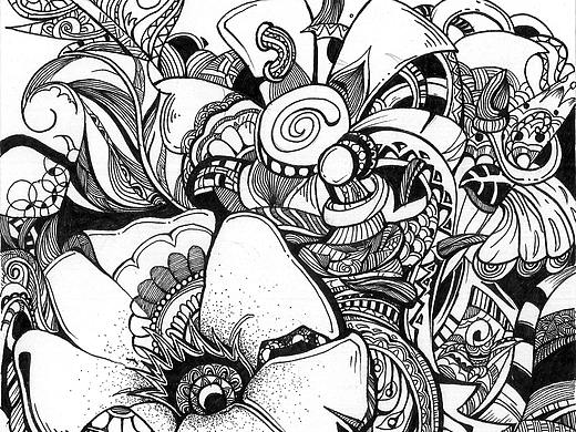 手绘的一些插画（个人主页-ZNDA1NjI0ODA=） - 艺术插画 - 站酷设计师复西归原创素材 - 站酷ZCOOL