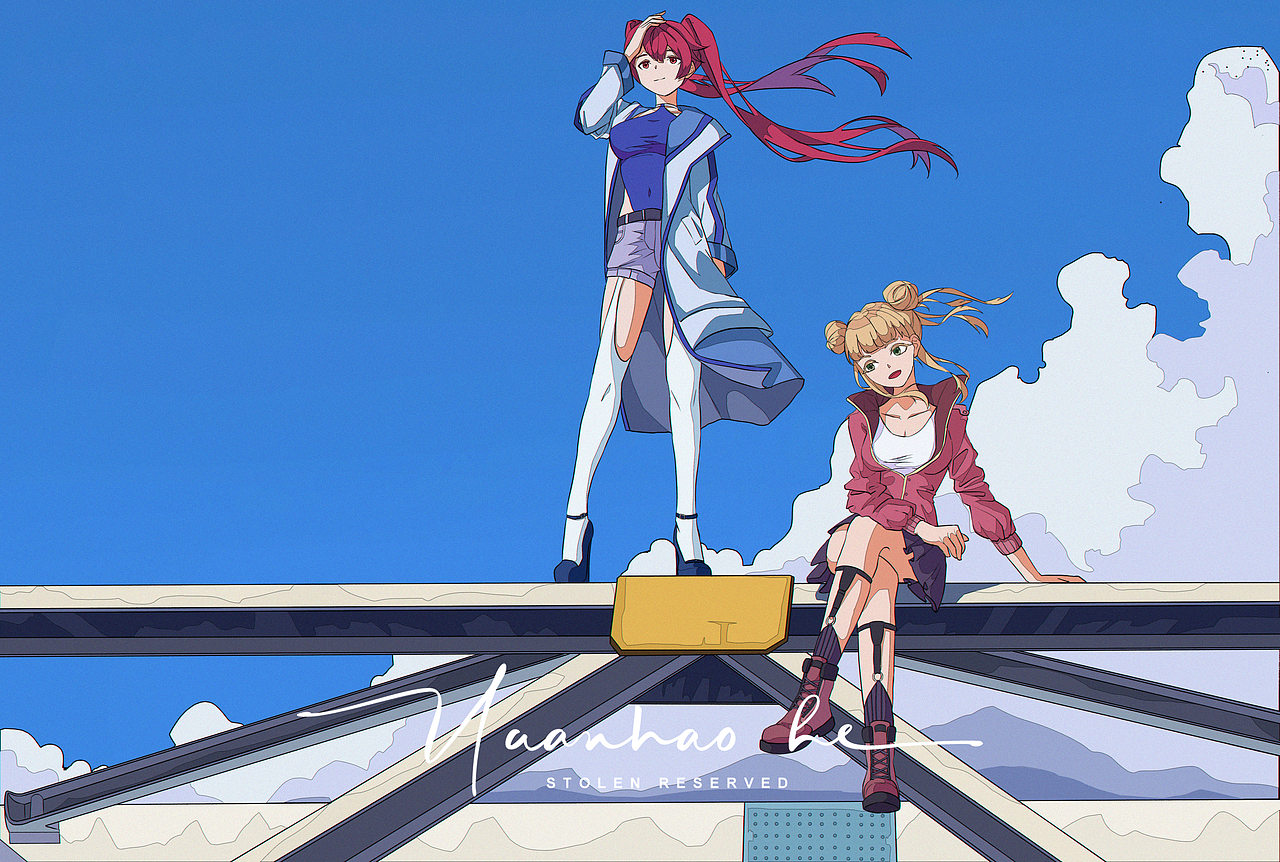 2021年插画总结（图ZMjg0NDE2MDY0） - 创作习作 - 站酷设计师柯林修原创素材 - 站酷ZCOOL