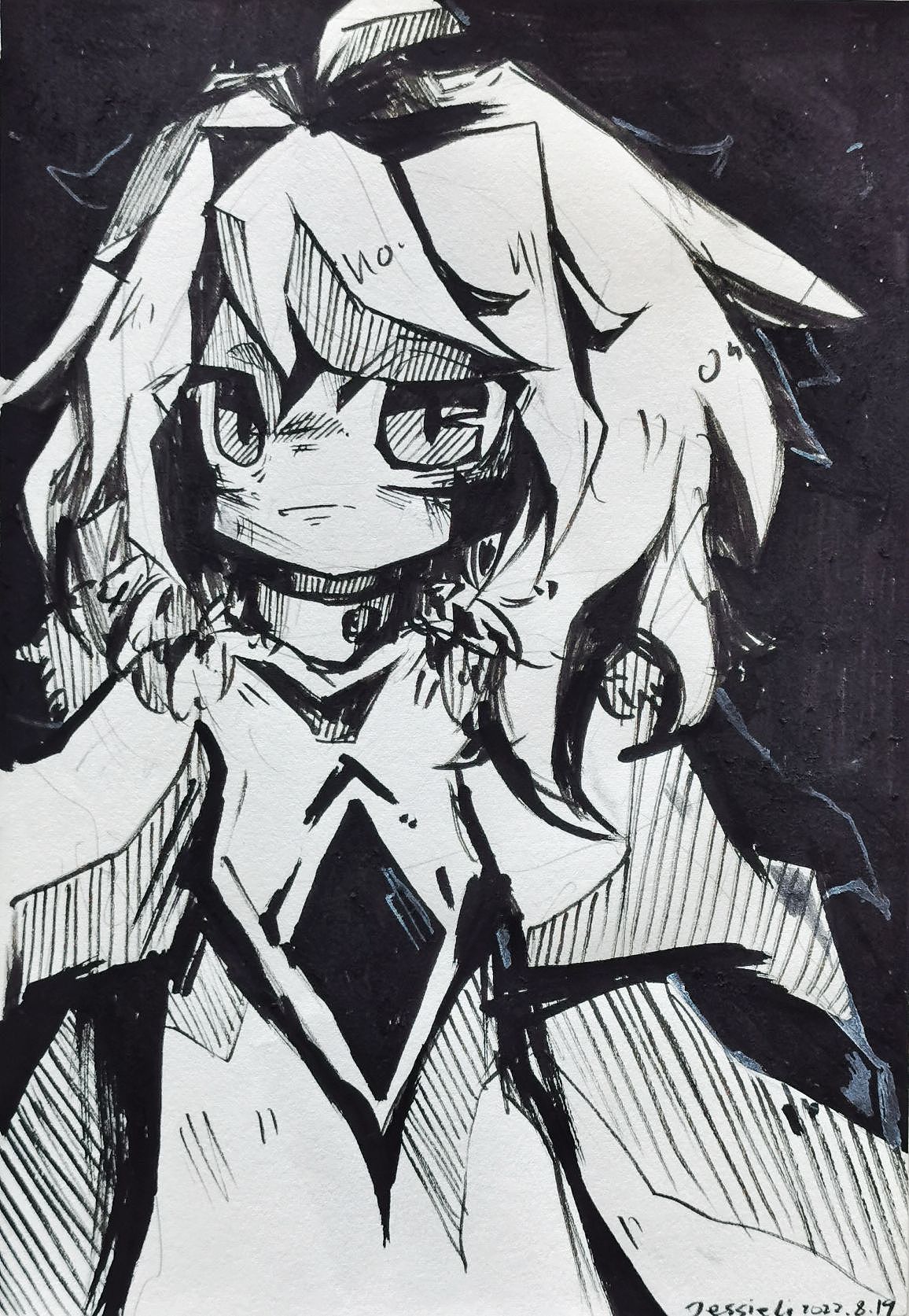 2022人物设计黑白篇