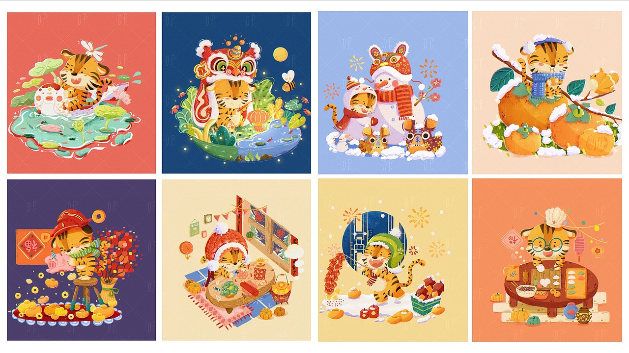 2021儿童插画作品合集