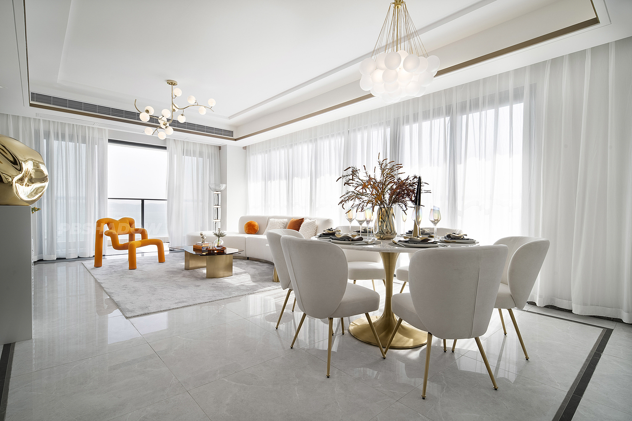 建筑空间摄影 | 白色梦境,样板间摄影