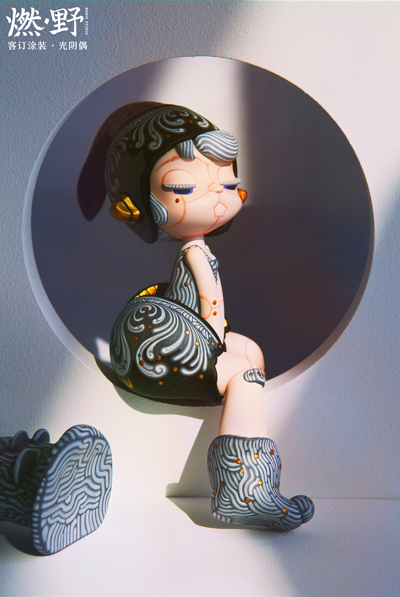 燃野原创客订涂装：光阴偶-香料公主（图ZMjUxMTI2Nzg0） - 手办/模玩 - 站酷设计师涂装师燃野原创素材 - 站酷ZCOOL
