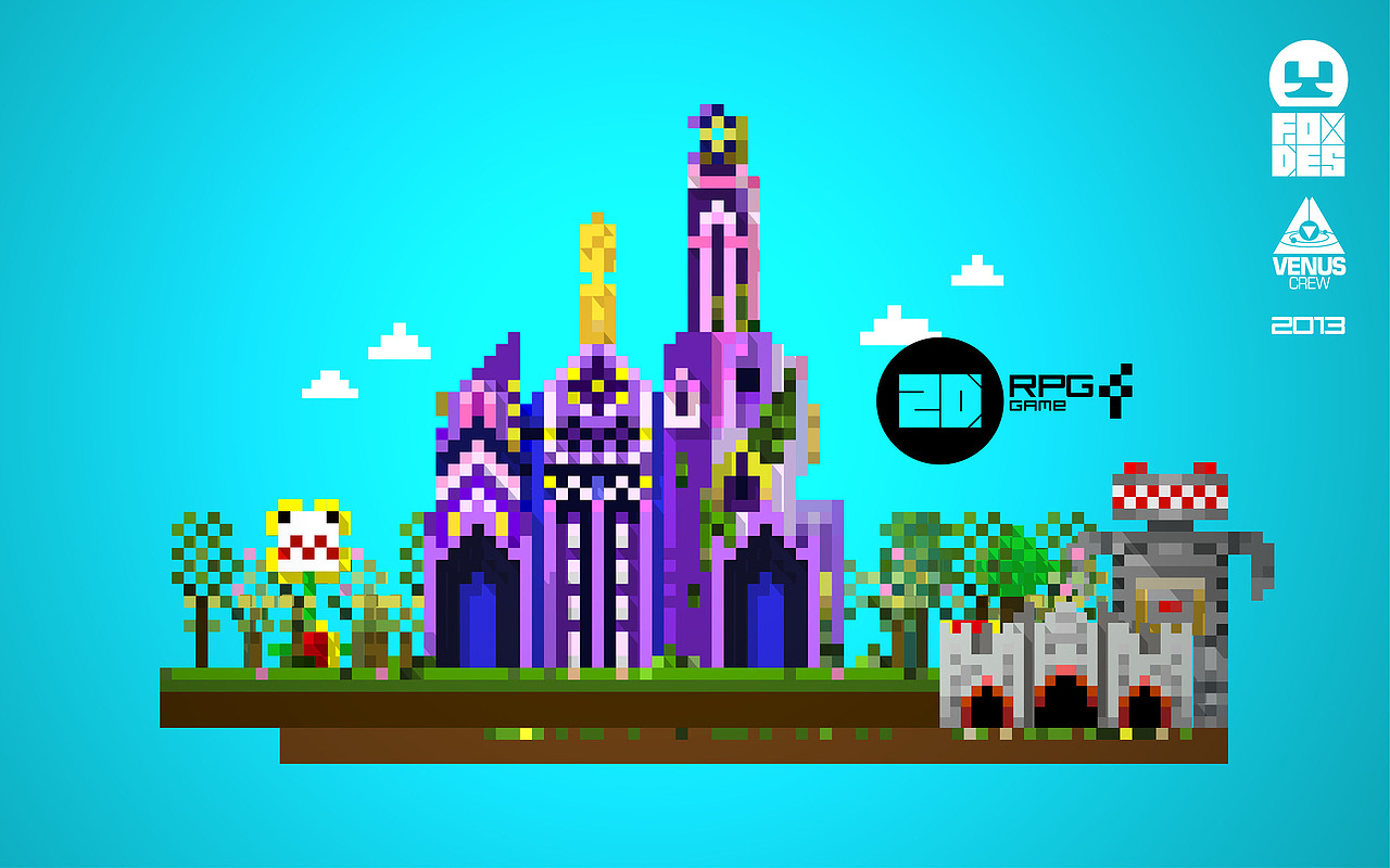 3d像素画版权武汉/平面设计师/10年前/908浏览