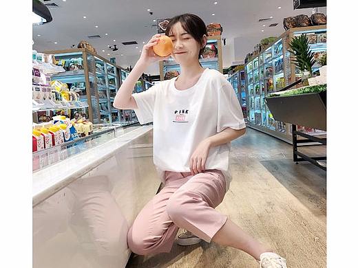 夏季女T恤详情页