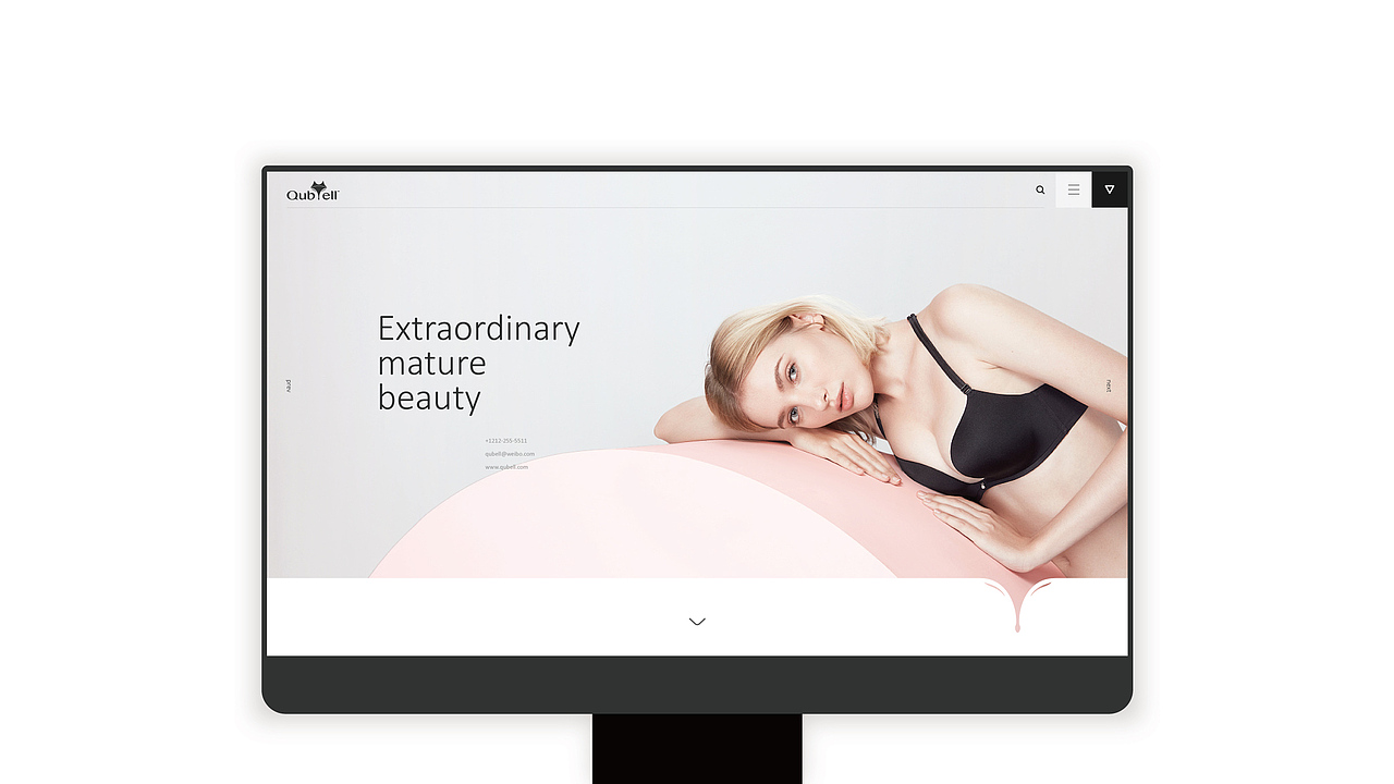 QUBELL女士内衣品牌形象设计