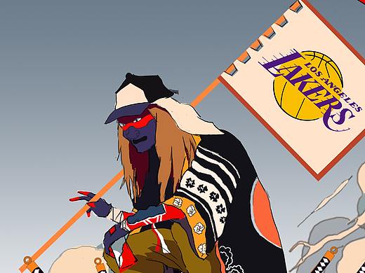 插畫(huà)練習(xí)--《我湖了》（個(gè)人主頁(yè)-ZNDcxNzc2MjA=） - 創(chuàng)作習(xí)作 - 站酷設(shè)計(jì)師摸魚(yú)游戲原創(chuàng)素材 - 站酷ZCOOL