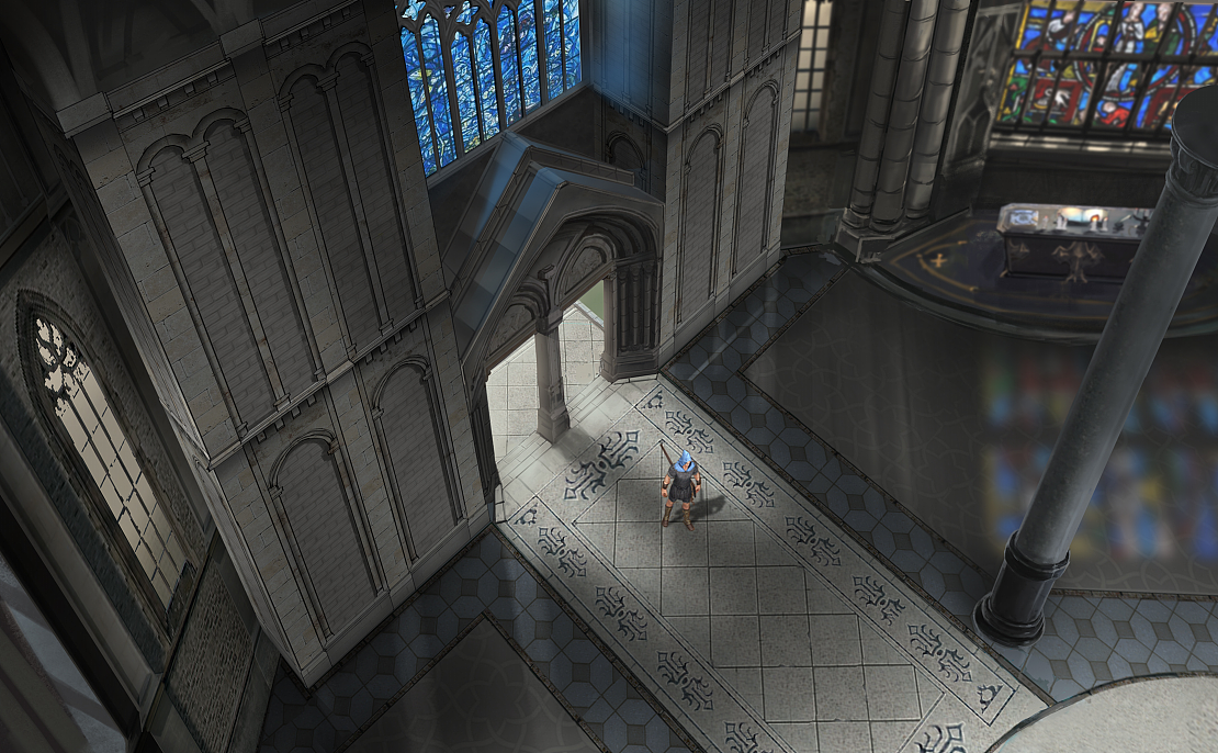 17年场景原画中世纪游戏