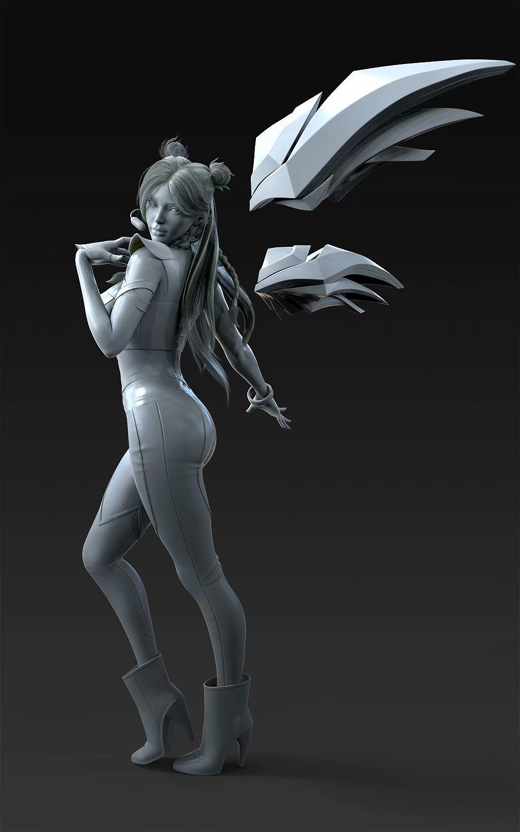 袁同学学员作品-kda女团成员卡莎