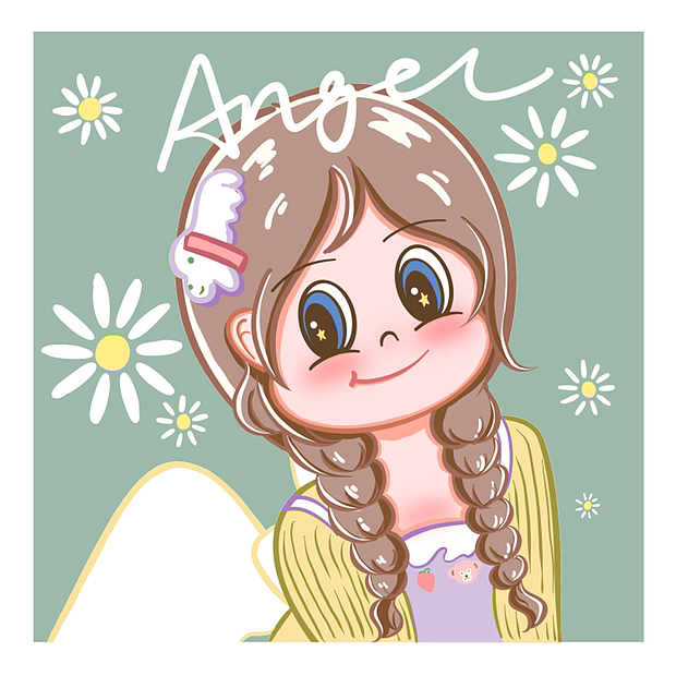 插画头像|星蝶公主风