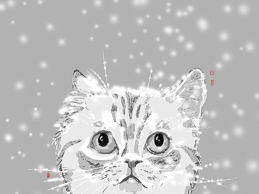 聽雪落下的貓（個人主頁-ZNTc2MjUxNTI=） - 創(chuàng)作習(xí)作 - 站酷設(shè)計師大缸子原創(chuàng)素材 - 站酷ZCOOL