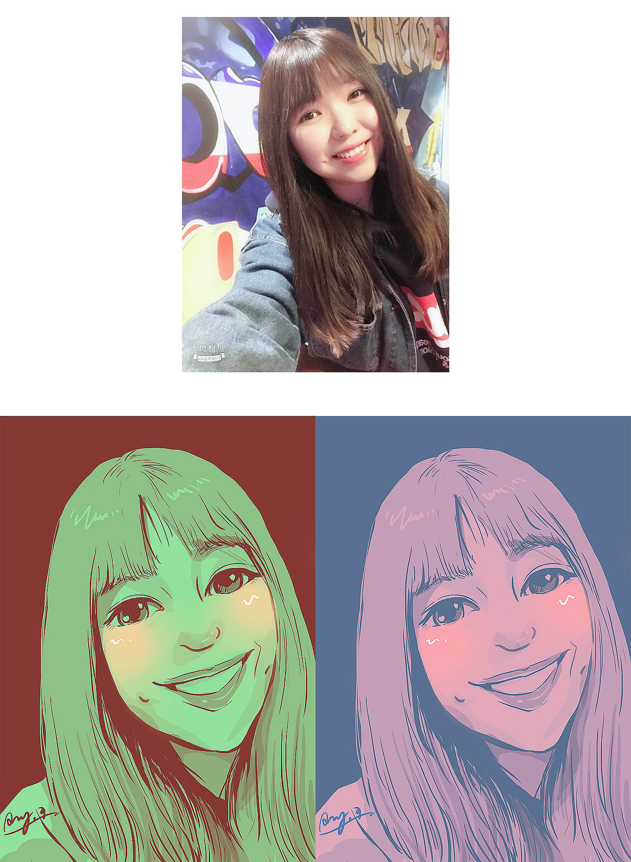 最近的(2018.5~6月)头像绘 by Amy.a